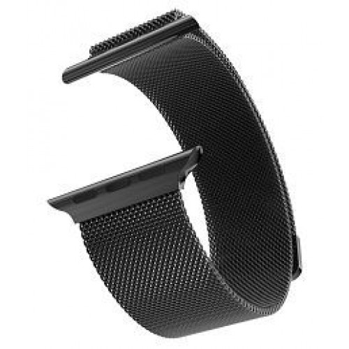 Apple Watch Metal band Milanese Loop Black - 38-40-41mm